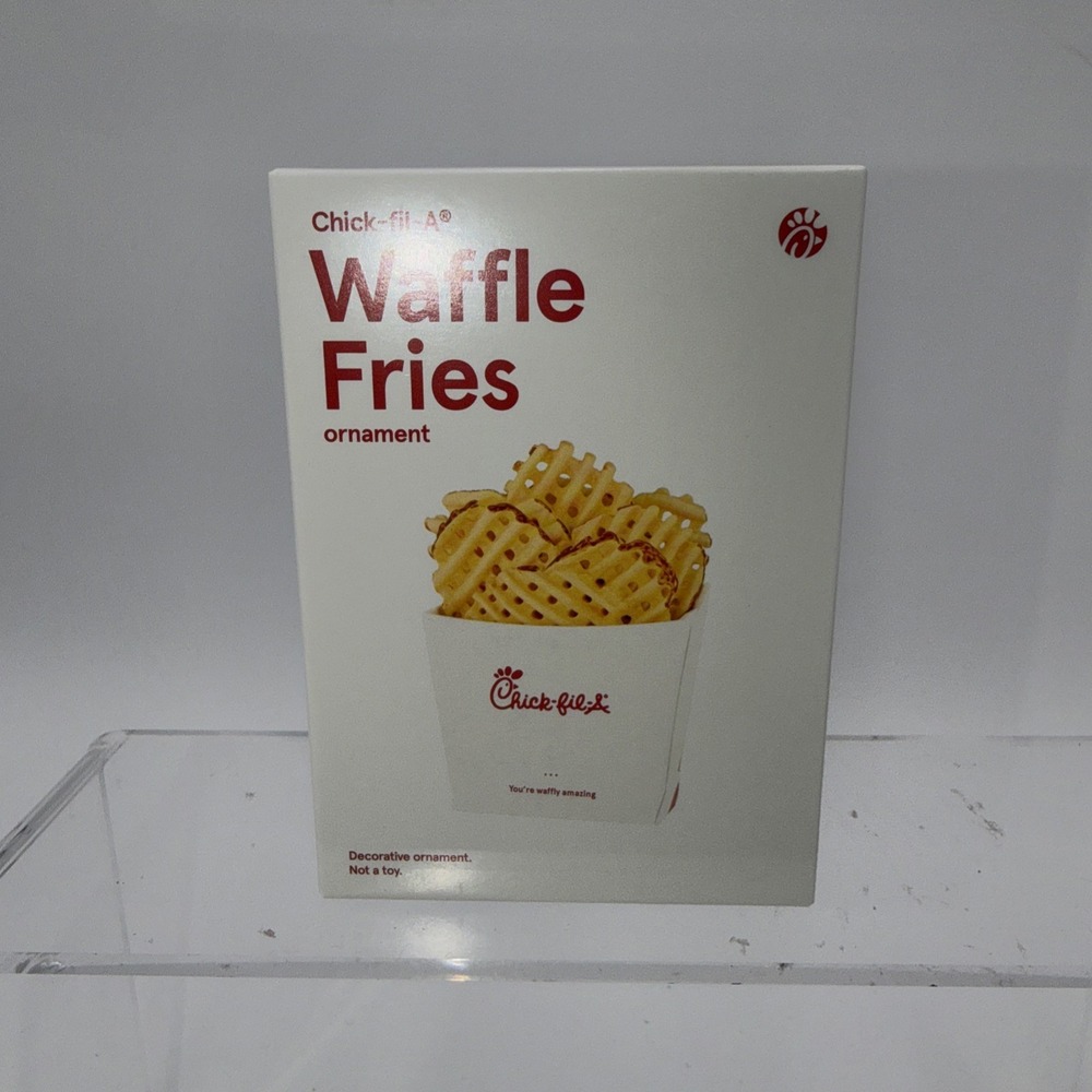 Chick-fil-A Original Waffle Fries Holiday Ornament 2025 LIMITED EDITION